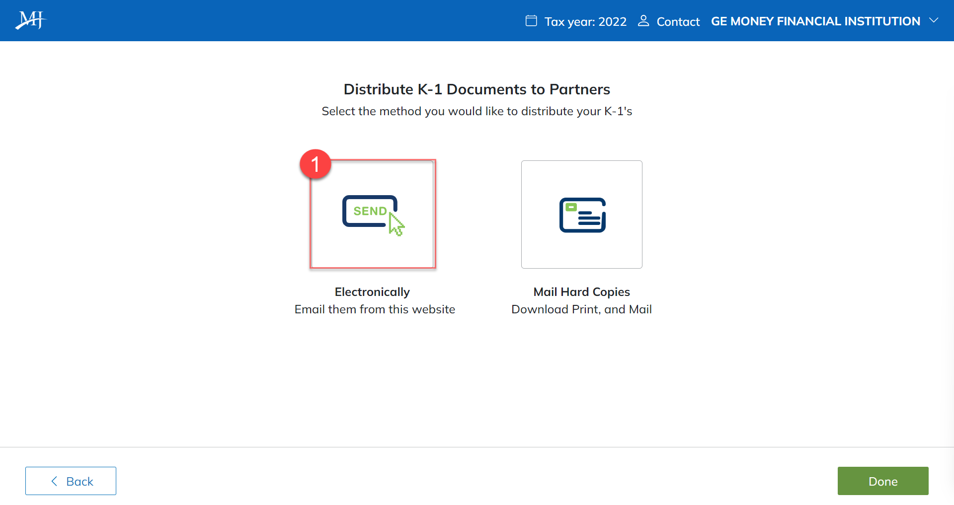 K1 Distribution Taxpayer Instructions SafeSend Returns