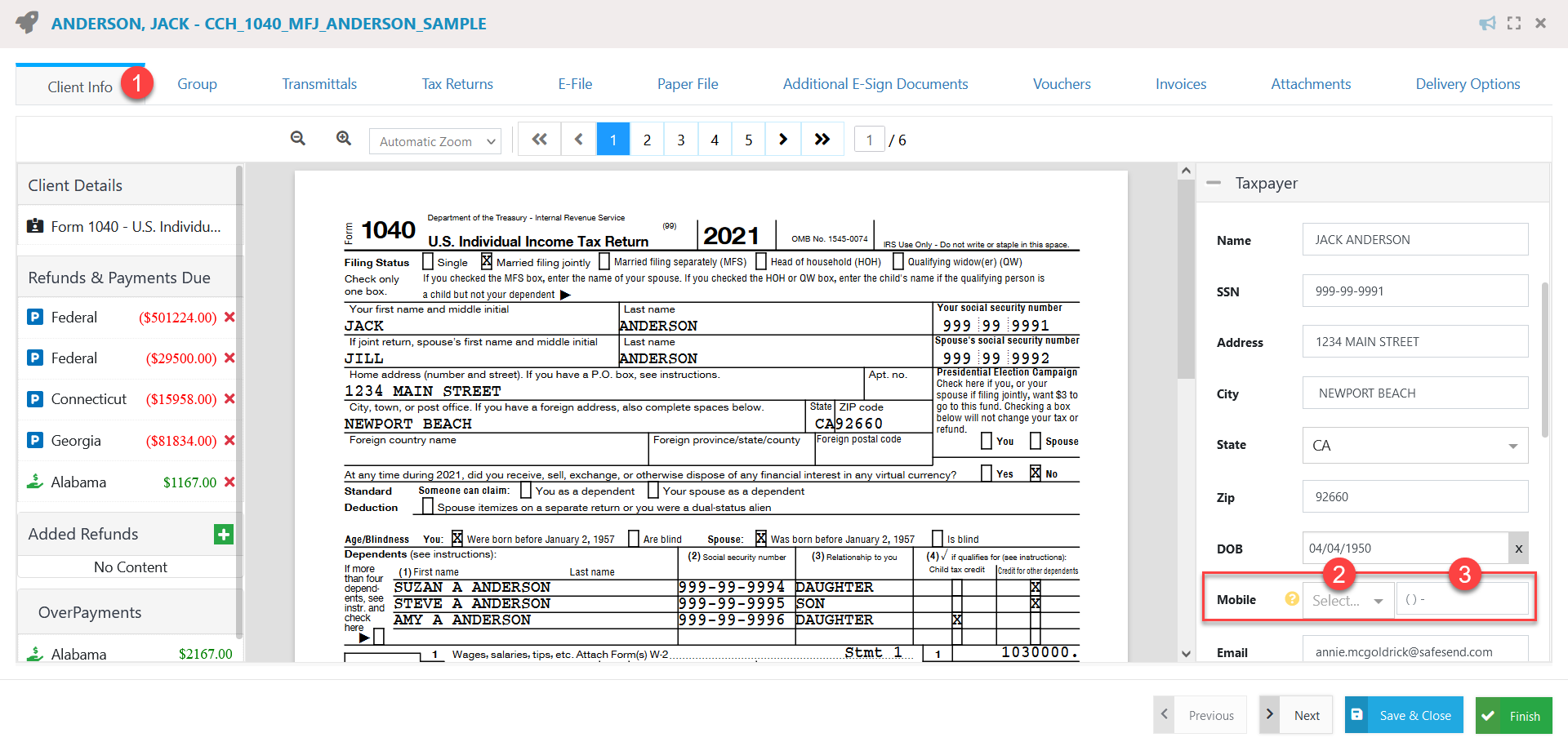 Multi Factor Authentication Mfa For Taxpayers Safesend Returns 5651